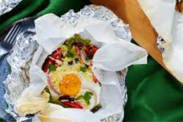 Aluminium Foil Packet recipes on camping