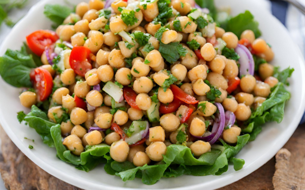 Chickpea Salad- easy travel food recipes