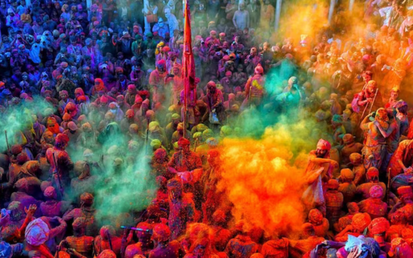 Mathura and Vrindavan- Traditional Holi