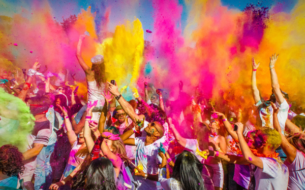 Celebrating Holi in 2024 ,Varanasi